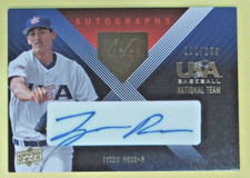BB Tyson Ross 2008 USA Baseball National Team Signatures Blue #20 112/150