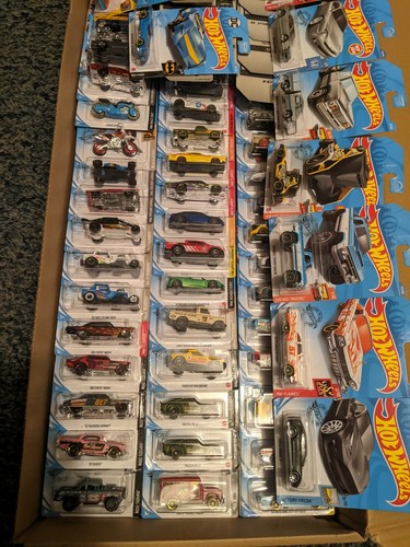  10 Hot Wheels Card Cars NEW With One TH Or STH Guaranteed No Doubles EBay