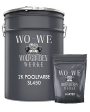 2K Schwimmbadfarbe Schwimmbecken Farbe Poolfa...