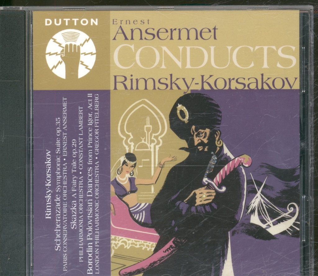 CDBP9712 Various Artists Ernest Ansermet Conducts Rimsky-Korsakov CD UK Dutton