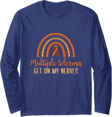Multiple Sclerosis Awareness Month World MS Day Long Sleeve Tshirt