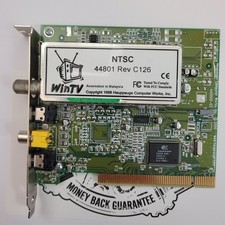 Hauppauge WinTV 44801 Rev C126 PCI TV Tuner Video Capture Card Conexant 878A