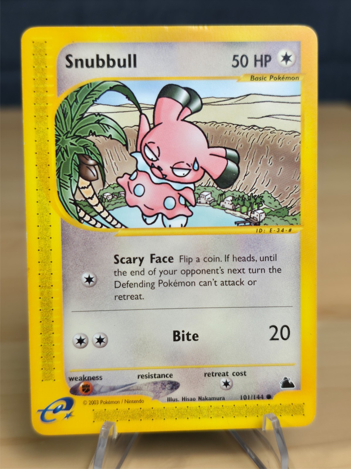 Snubbull 101/144 | Pokemon: Skyridge 2003 | E-Series / E-Reader