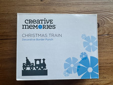 Creative Memories Christmas Train Border Punch NEW in Box RARE
