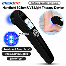 At Home UV Light Therapy 308nm 9 Diodes 65mW/cm  UVB Phototherapy Unit Handheld