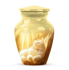 Cat 3 Inch Cremation Ashes Mini Urns Human Small Keepsake Memorial Box