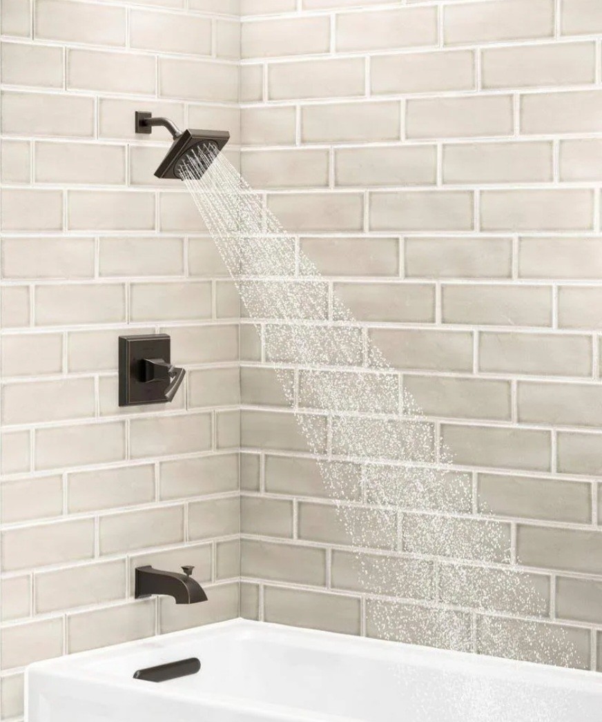 Rubbed Bronze Valve Included