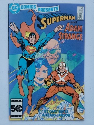 DC Comics Presents 1982 #82 Superman And Adam Strange