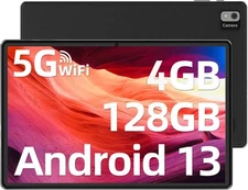 SGIN 10 inch Tablet Android 13 128G Quad-Core 2MP+5MP Dual camera 5G WIFI Google