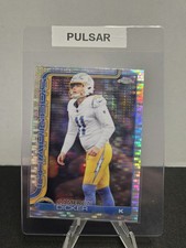 2025 Topps Chrome Football Pulsar Refractor Cameron Dicker #162