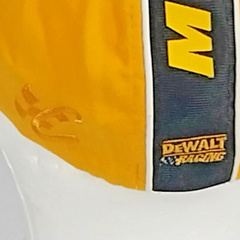 Matt Kenseth #17 DeWalt Racing NASCAR 帽子 黄色 黑色 可调帽 全新 — 第 4/4 张图片