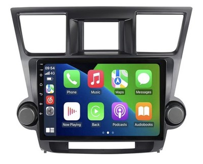 New 10 Inch Touch Screen Radio Toyota Highlander 08-13 GPS Car Play Android Auto