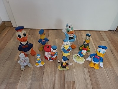 Donald Duck Vintage Sammlung Konvolut Porzellan Keramik Figuren Sehr Alt