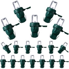 LED 5 mm Christmas String Lights Replacement Bulbs LED Wide Angle Wire Light ...