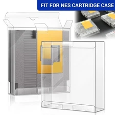 5-50Pcs Game Storage Case For Nintendo NES Cartridge Clear Protector Box Sleeves