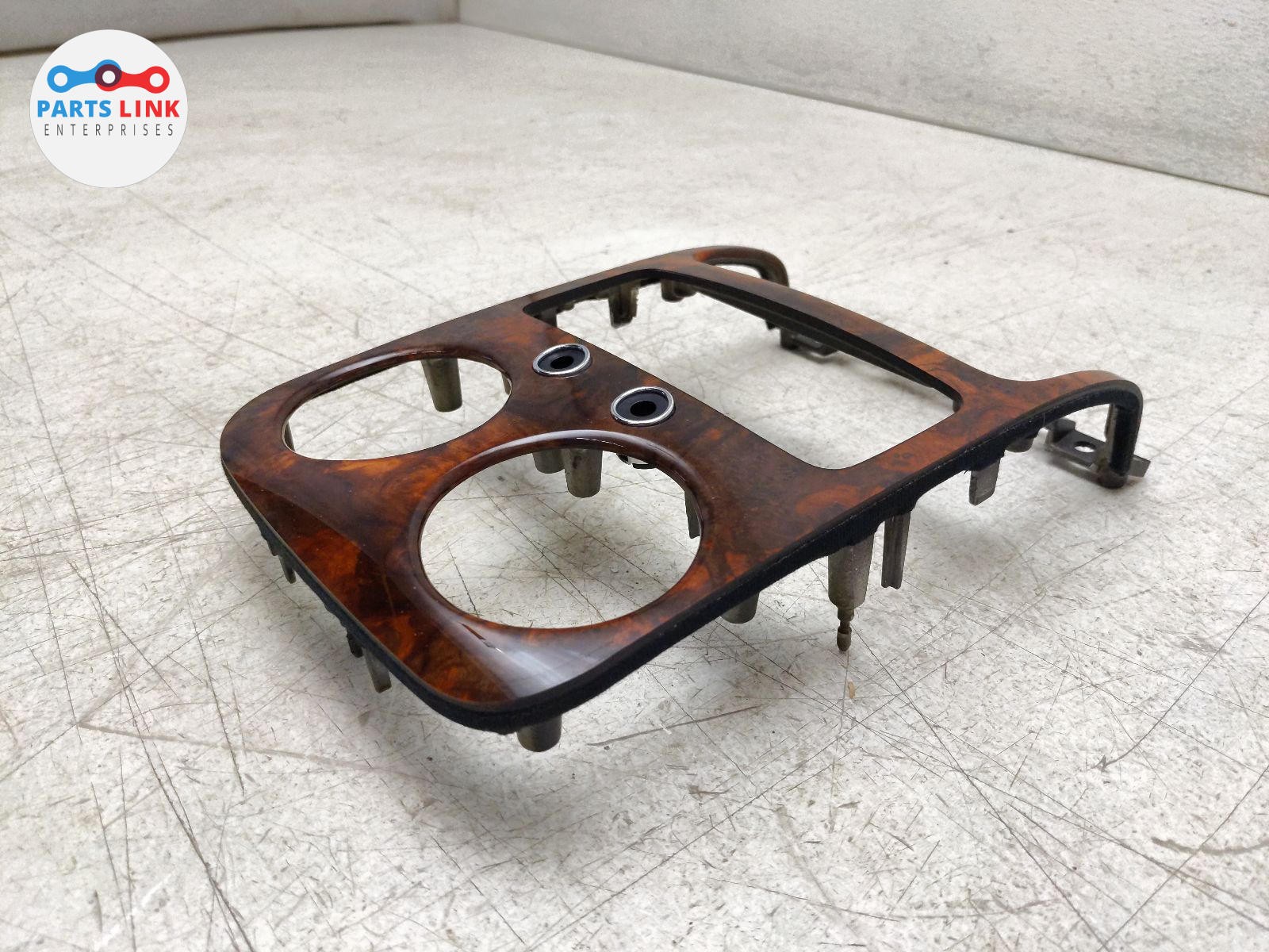 2006-12 BENTLEY CONTINENTAL FLYING SPUR REAR CENTER CONSOLE TRIM VENT BEZEL 3W2