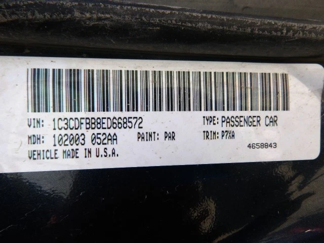 Used Radiator fits: 2014 Dodge Dart Grade A Foto 4 de 4