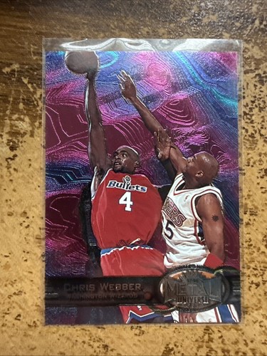 Chris Webber #92 1997 Metal Universe card