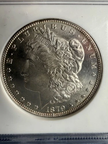 1879-S $1 Morgan Silver Dollar NGC MS66 Gorgeous Shine and Luster Precise Detail