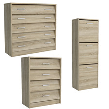 Schuhkommode Schuhschrank Schuhregal Schuhkipper Schuhaufbewahrung Flurschrank