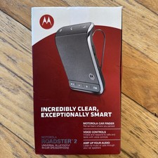 Motorola Roadster 2 89556N Bluetooth Speaker - Brand New - Sealed Tab Box