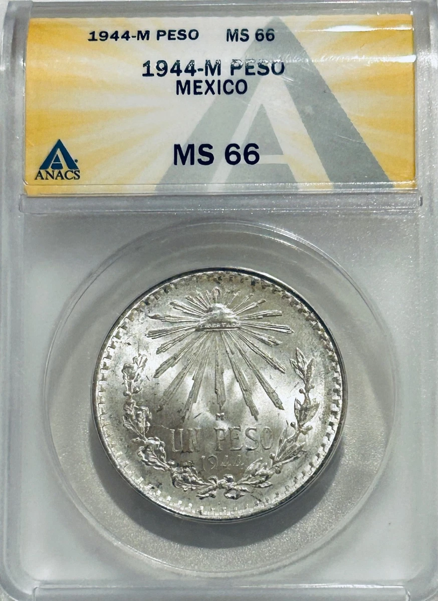 MS 66 Graded 1944 Year Mexican Coins for sale | eBay