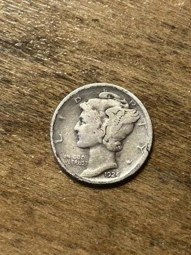 1924D Mercury Dime VG