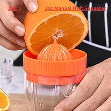 Fruit Juicer Lemon Lime Orange Hand Press Manual Citrus Squeezer Jug
