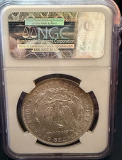 Silver MS 65 Graded 1899 Year Morgan US Dollars (1878-1921) for