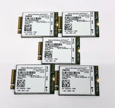 Lot of 5 Sierra Wireless EM7355 4G LTE M.2 WWAN Modem Cards 2NDHX