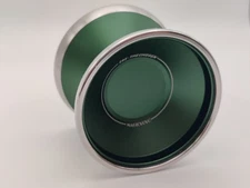 Magic Yo-Yo  Z02 The Chosen Unresponsive Bi Metal Army Green with Stainless Rim