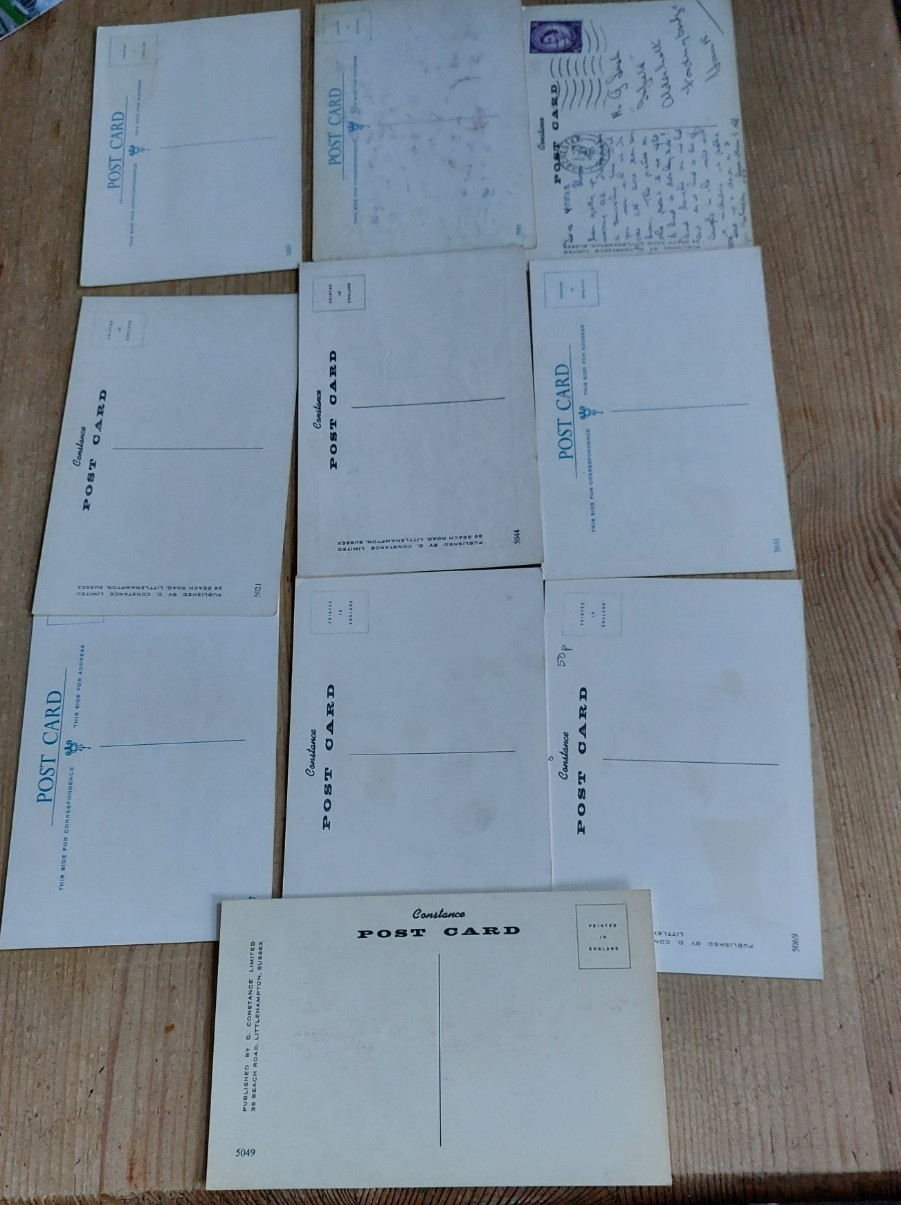 Rex Postcards 10x Seaside Saucy Postcards by REX in very good condition Job Lot no 3 ...