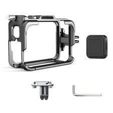 Metal Rabbit Cage With Dual Cold Shoe Boot For Insta360 Ace/Ace Pro Camera