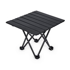Portable Folding Table Camping Side Table Lightweight Outdoor Aluminum Table UK