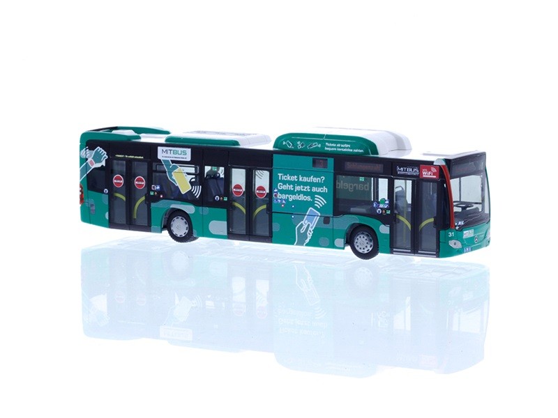 Rietze 73513 - 1/87 Mercedes-Benz Citaro '15 NGT With Bus Gießen - New