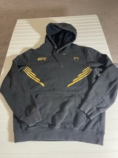 Sudadera con Capucha UFC Venum Para Hombre Grande Lucha Noche Paro Pullover Sudadera