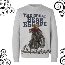 Winter Style teddy bear sweatshirt, Graphic teddy bear shirt, Unisex sweatshirt