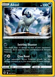 Absol 097/189 Astral Radiance Reverse Holo Rare