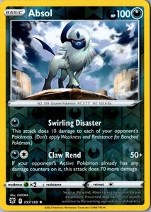 Absol 097/189 Astral Radiance Reverse Holo Rare