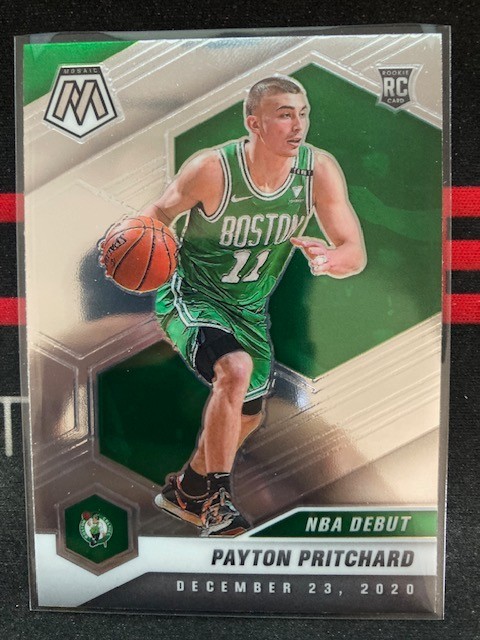 2020-21 Panini Mosaic - NBA Debut Payton Pritchard #269 (RC) - CELTICS Rookie