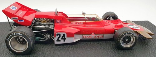 GP Replicas 1/18 Scale Model Car GP13B - Lotus 72C John Miles #24 - Picture 3 of 7