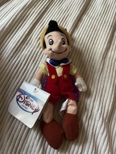 Vintage Disney Store Pinocchio Mini Bean Bag Plush 8 in 1998 Ages 3 MPN 09837
