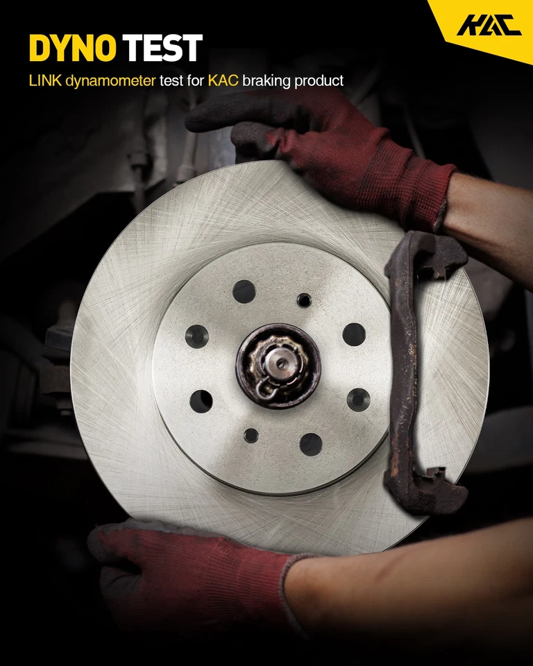 Front Brake Rotor & Pads Kit Ceramic For 2012-2013 Dodge Charger 3.6L 6PR1200497 - Image 4 of 4