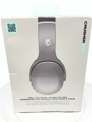 Skullcandy Crusher Evo Wireless Over-Ear Headset - Chill Gray - BRAND NEW
