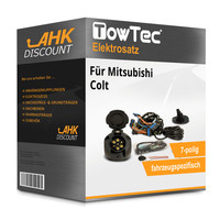 für Mitsubishi Colt 09.2023-Jetzt Towtec E-Satz 7Polig Fahrzeugspezifisch