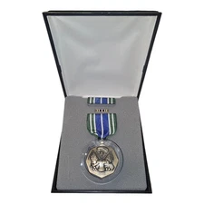 Original US Army ACHIEVEMENT Medal AAM 3 Pc Cased Set In Box 01-164-6632
