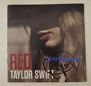 Signed Taylor Swift Red | eBay