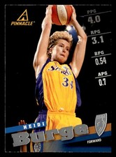 Heidi Burge 1998 Pinnacle WNBA Rookie Card #9 Washington Mystics
