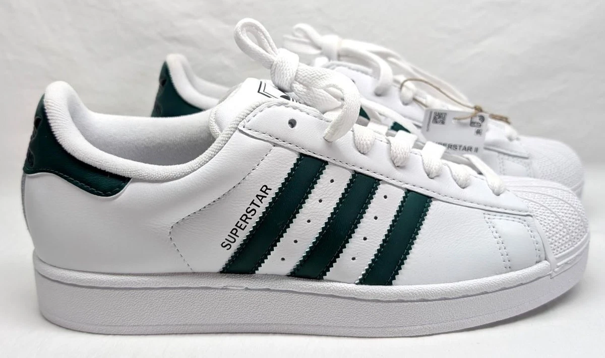 Adidas Superstar White Collegiate Green for sale | eBay