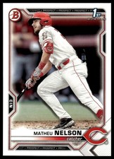 2021 Bowman Draft #BD-103 Matheu Nelson